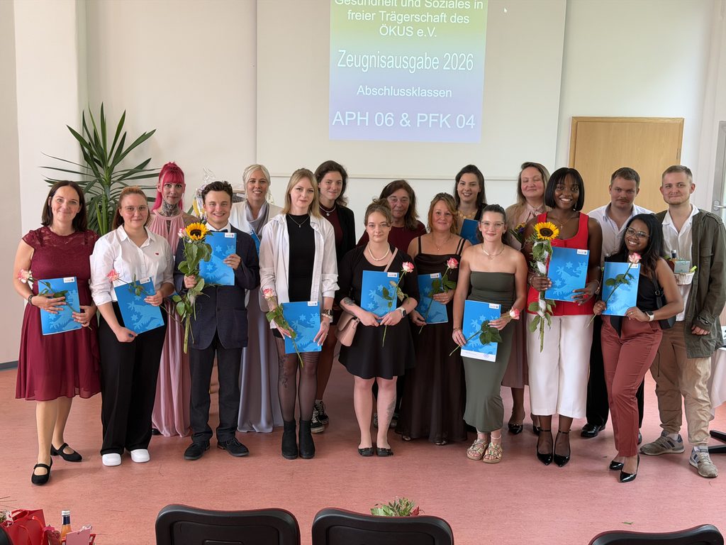 Zeugnisausgabe Pflegeschule